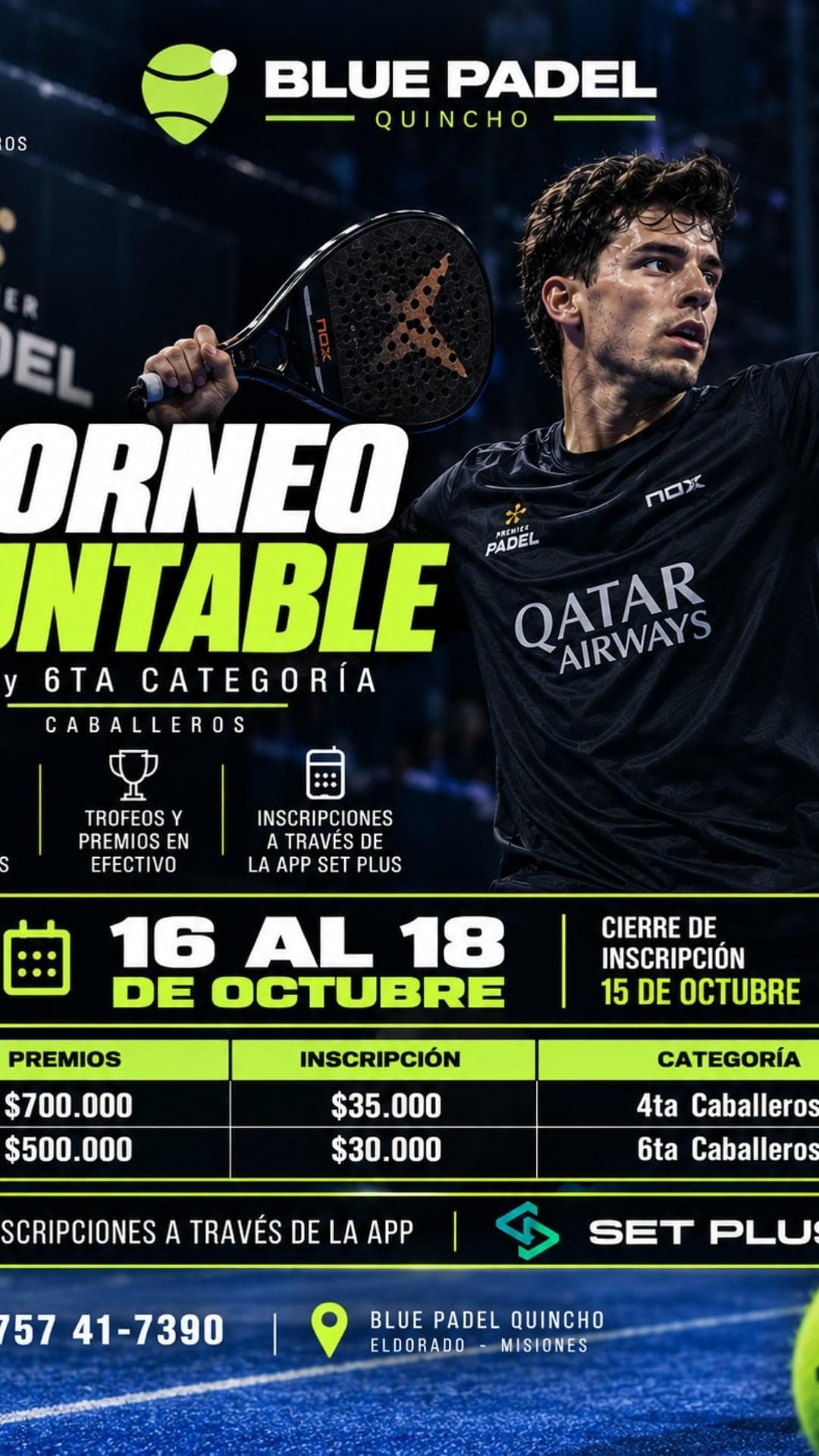 Historia de Blue Padel Quincho