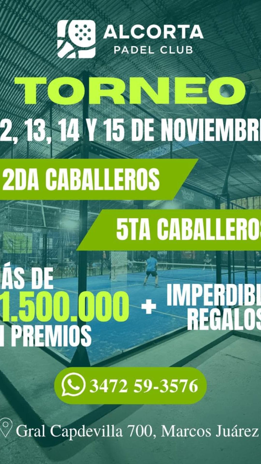 Historia de Club Padel Alcorta