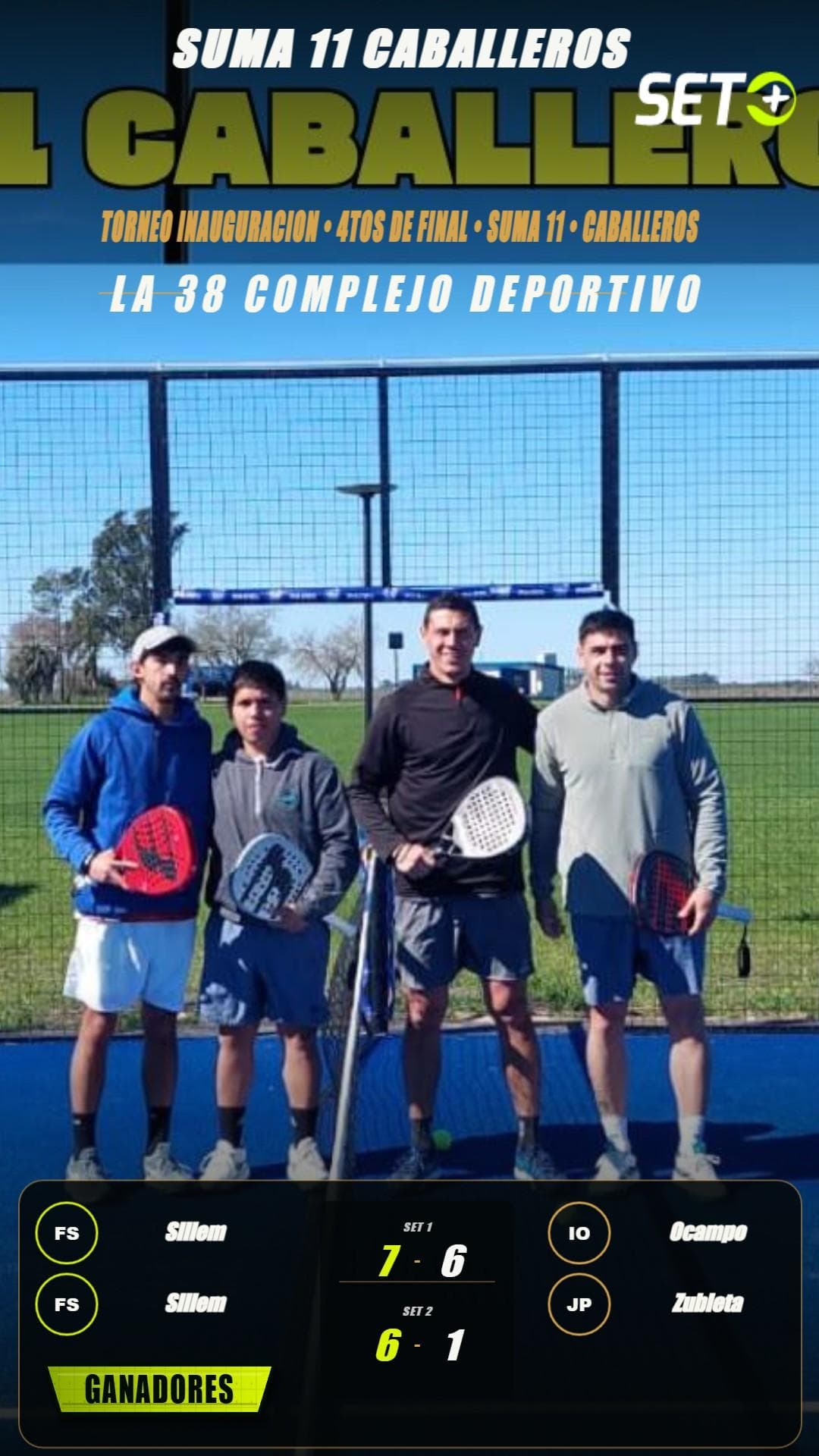 Historia de La 38 Complejo Deportivo