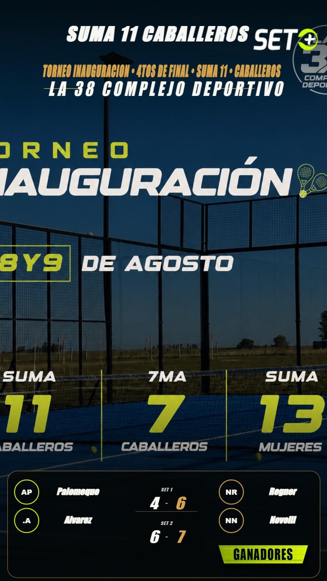 Historia de La 38 Complejo Deportivo